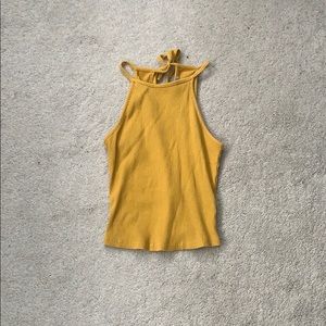 Yellow tank top